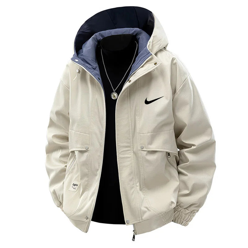 ΝΙΚᎬ - Pánská volnočasová větrovka v nadměrných velikostech pro pracovní oděvy